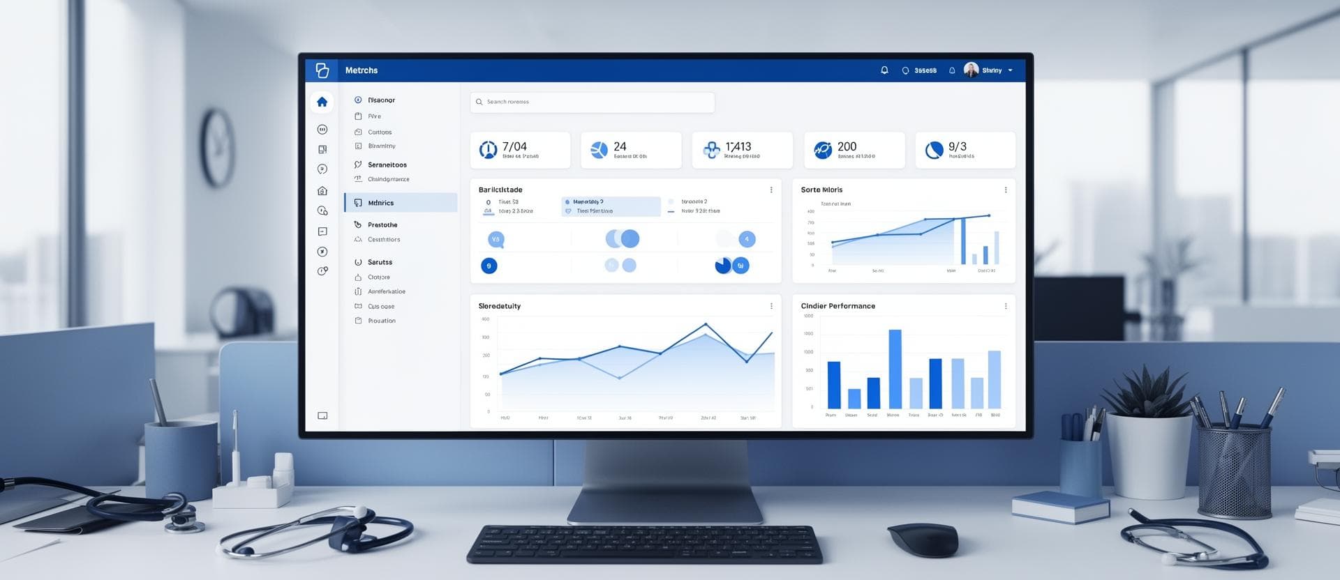 Dashboard de call center mostrando TMA cruzado com indicadores de resolução e retrabalho